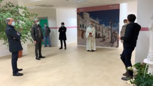 inaugurazione centro covid