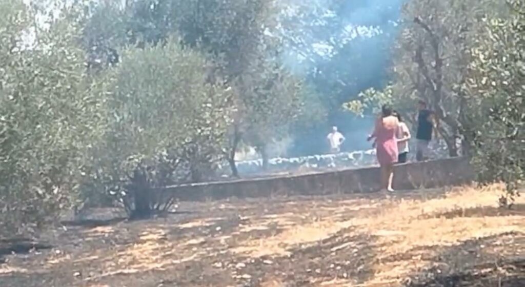 Incendio a Casalini