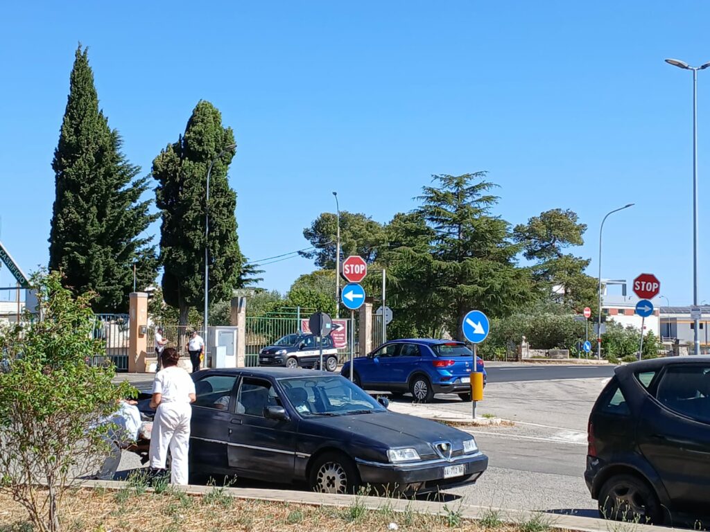 Tamponamento all’incrocio del C7