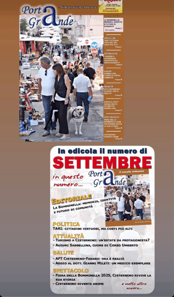 Porta Grande Settembre 2025