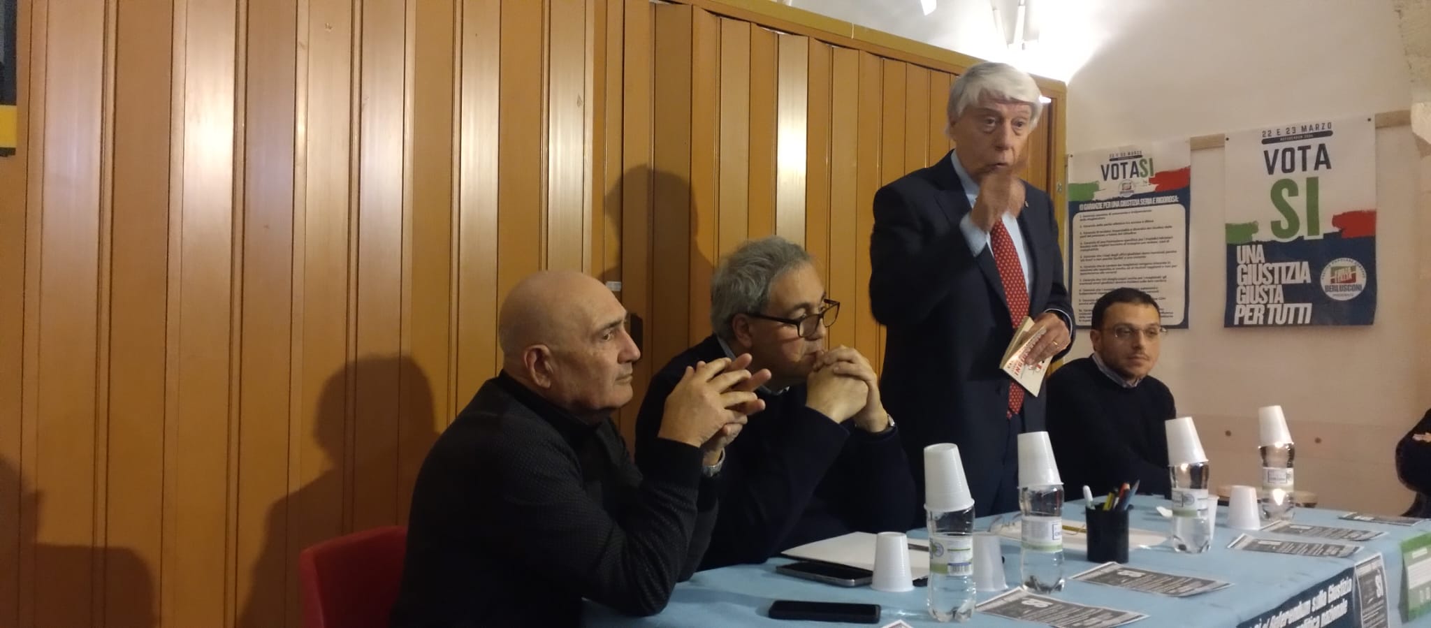 Opportunità Civica incontra Carlo Giovanardi: focus su referendum e riforma della giustizia