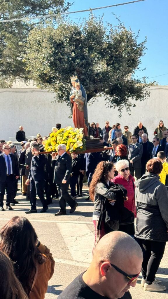 Pasquetta con la Madonna d’Ibernia