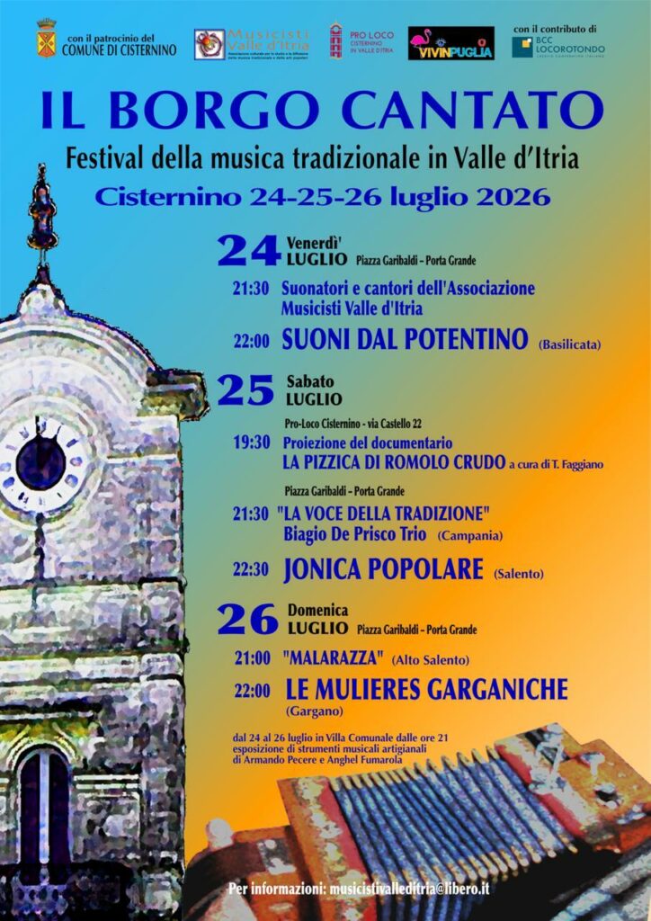 Il borgo cantato musica tradizionale